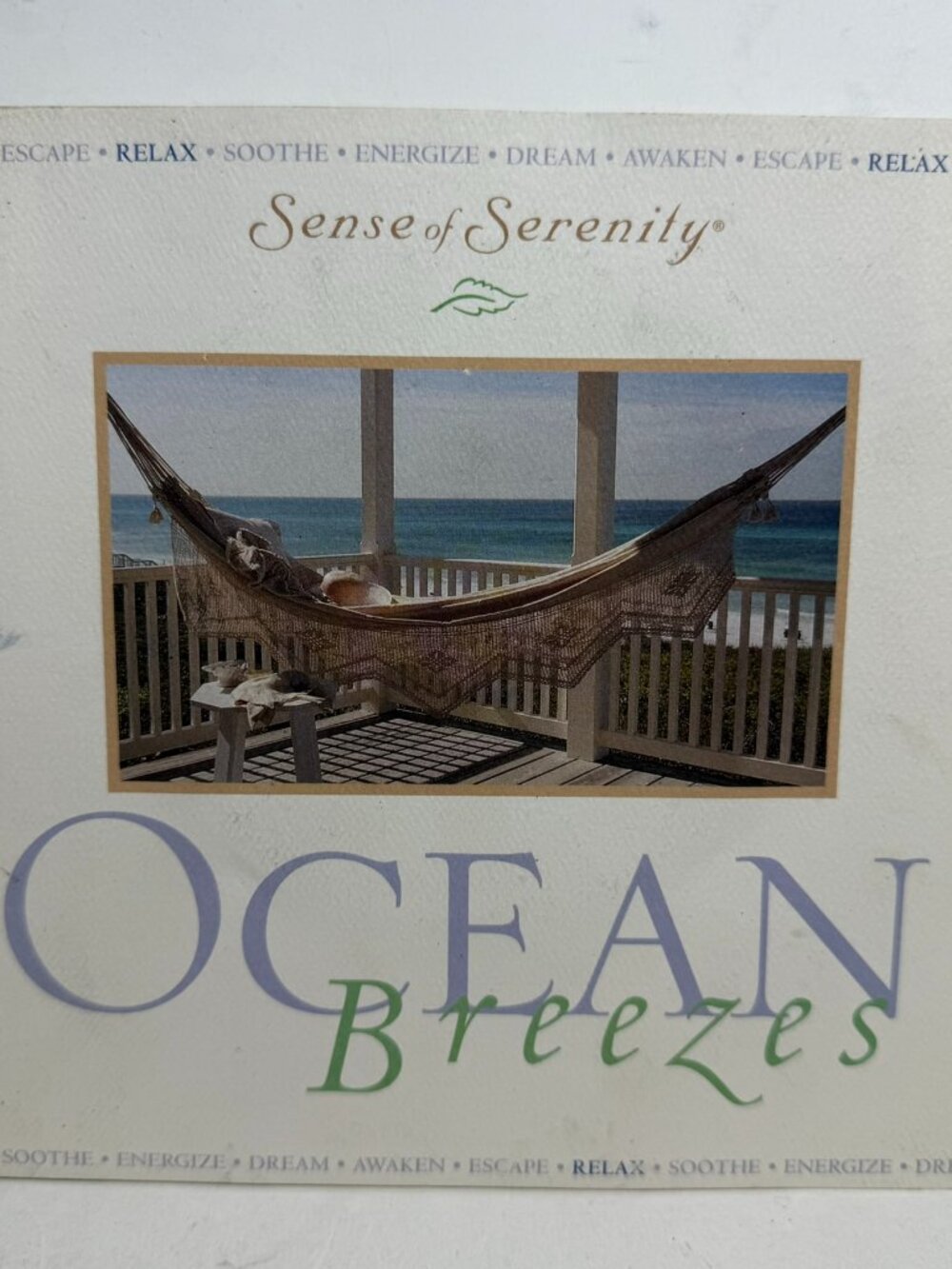 Sense of Serenity Ocean Breezes CD IMP Relaxation Meditation Music Nature Sound